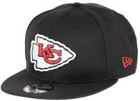 New Era Kansas City Chiefs NFL Essential Black 9Fifty Snapback Cap - One-Size