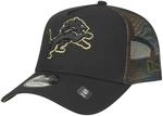 New Era Snapback Trucker Cap - Detroit Lions Wood camo
