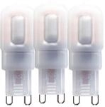 LED's light 0620135 LED Kapsel G9 2.5W warmwei&szlig; Frosted 3-Pack
