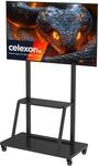 celexon Economy Displayst&auml;nder/Rollwagen | 55-110" | h&ouml;henverstellbar 15cm 