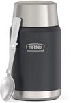 Thermos ICON Thermobeh&auml;lter f&uuml;r Essen dunkelgrau 0,71l - h&auml;lt Speisen 14h hei&szlig; &
