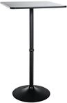 CLP Stehtisch Quadratisch I Eckige Tischplatte 60 X 60 cm | Stabiles...