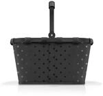 reisenthel carrybag frame glossy dots black &ndash; Stabiler Einkaufskorb mit viel