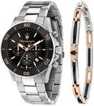 Maserati Competizione Herrenuhr, Chronograph, Quarzwerk - R8873600001