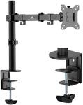 Maclean MC-883 1-Fach Monitorhalterung Tischhalterung 17-32" Zoll Schwenkbar Neigbar