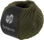 LANA GROSSA Setapura | Angenehm weiches, mattes Seidengarn | Handstrickgarn aus 100%