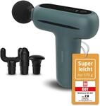 medisana MG 200 Massagepistole, Massage Gun mit 4 Aufs&auml;tzen & Smart-Modus 