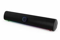 Genesis Helium 312BT Soundbar Bluetooth Schwarz, PC Lautsprecher 2.0, 10W USB