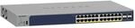 NETGEAR 28-Port PoE Gigabit Ethernet Smart Switch (GS728TPP), Managed,