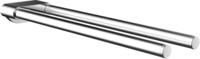 EMCO Flow Handtuchhalter zweiarmig zur Wandmontage, starre Handtuchstange aus Metall,