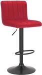 CLP Barhocker Jamie I Gepolsterter Barstuhl mit Samt-Bezug I...