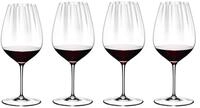 RIEDEL Performance Cabernet/Merlot Weinglas, 4er Set, Kristallglas, premium