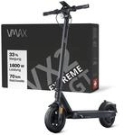VMAX E-Scooter VX2 Extreme GT, E-Roller mit Stra&szlig;enzulassung, 70 km...