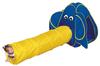 Bino & Mertens 82807 Spieltunnel Elefant mit Zelt, bunt, PES, Kinderspielzeug,