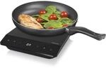 Tristar Induktionskochplatte, ⌀19 cm Kochfeld, 10 Leistungsstufen, 2000 W,