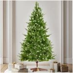 tectake&reg; K&uuml;nstlicher Weihnachtsbaum, 180 cm, Weihnachtsbaum mit Spritzguss-...