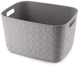 CURVER Aufbewahrungskorb Softex 19 l &ndash; elegantes Design &ndash; leicht, stapelbar und