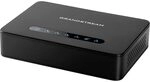 Grandstream VoIP-Gateway mit Gigabit NAT-Router 4 Anschl&uuml;sse 1GbE