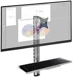 Techly ICA-PLW 01 Wandhalterung f&uuml;r Flachbildschirm 68,6 cm (27 Zoll) Silber
