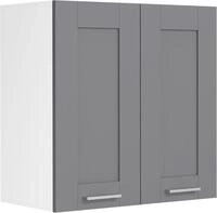 VCM K&uuml;chenschrank 60x31x60 cm 2 T&uuml;ren 1 Fach Wandschrank Wandmontage 