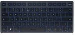 CHERRY KW 7100 MINI BT, Kompakte Multi-Device-Tastatur mit 3 Bluetooth-Kan&auml;len,