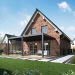 Weide Deluxe Plus Pergola | Aluminium Lamellendach Terrassen&uuml;berdachung Regenschutz