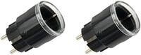SHELLY WLAN-Steckdose Plug S Gen3, Matter, schwarz, 2 St&uuml;ck