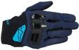 Alpinestars Chrome V2 Motorrad Handschuhe, schwarz/blau, 2XL
