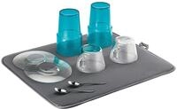 Metaltex Abtropfmatte, Polyester, Grau, 45 x 40 cm