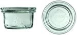 Weck Mini-Sturzglas 50 ml, ohne Ringe und Klammern, 12 st&uuml;cke