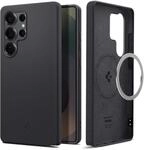Spigen Silicone Fit MagFit f&uuml;r Samsung Galaxy S25 Ultra -Black