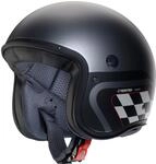 CABERG Helmet Jet Freeride X Daytona MATT Gun Metal /Black/ White XS