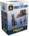 Asmodee, Marvel: Crisis Protocol &ndash; Ikonen von Bast, Terrain Pack, Tabletop 