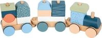small foot Holzzug &bdquo;Arctic aus FSC 100%-zertifiziertem Holz, Steck- und