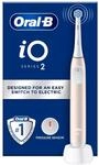 Oral-B iO 2 elektrische Zahnb&uuml;rste, Hellrosa, f&uuml;r Erwachsene, 3 Reinigungsmodi,