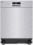 Midea Geschirrsp&uuml;ler Unterbau 60cm Sp&uuml;lmaschine Einbau 14 Ma&szlig;gedecke