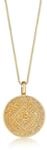 Elli Halskette Damen M&uuml;nze Pl&auml;ttchen Vintage Look Ornament 925 Silber