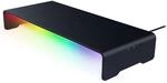 Razer Monitor Stand Chroma - Aluminium Monitor St&auml;nder mit 4-fach-USB-C Hub mit