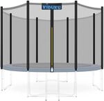 KIDUKU&reg; Trampolin Sicherheitsnetz Ersatznetz &Oslash; 244 305 366 427 cm |...