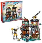 LEGO 71837 Ninjago City Workshops, 3244 Teile, 10 Minifiguren, Modell Bauset