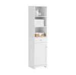 SoBuy Badezimmerschrank Schmaler Hochschrank 40x161x35 cm f&uuml;r Badezimmer 