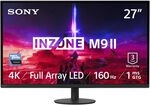 Sony INZONE M9II 27" 4K Ultra HD PC Gaming Monitor: 2160p Auflösung - 160Hz Sony INZONE M9II 27" 4K Ultra HD PC Gaming Monitor: 2160p Auflösung - 160Hz