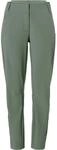 VAUDE Damen Wanderhose Outdoorhose Funktionshose Skomer Pants III, Farbe:Gr&uuml;n,