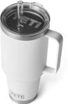 YETI Rambler Trinkbecher Mit Trinkhalmdeckel, White, 42 oz (1,2 l)