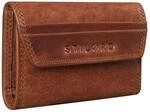 STILORD Bowie Leder Schl&uuml;sseletui Schl&uuml;sselm&auml;ppchen und Geldb&ouml;rse Klein Etui Key