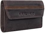 STILORD Bowie Leder Schl&uuml;sseletui Schl&uuml;sselm&auml;ppchen und Geldb&ouml;rse Klein Etui Key