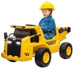 AIYAPLAY Elektrischer Traktor 12V Kinder Aufsitztraktor f&uuml;r 3-6 Jahre Gelb |...