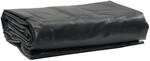 vidaXL Abdeckplane Schwarz 1x2,5 m 650 g/m&sup2;