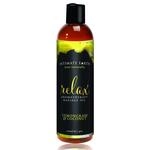 Intimate Earth Organics Relax Aromatherapy Massage&ouml;l Zitronengras und...