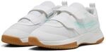 Puma VARION II V JR, Unisex Hallenturnschuh, Electric Peppermint-Puma White-Gum,